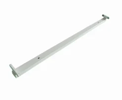 LED TL-Leuchte 120 cm – Einzel oder Doppel – IP20 – T8 G13 – Aluminium weiß