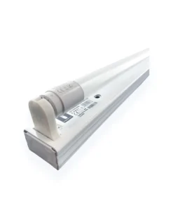LED TL-Leuchte 120 cm – Einzel oder Doppel – IP20 – T8 G13 – Aluminium weiß