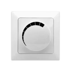 LED Unterputz Dimmer 3-60W - geeignet für alle dimmbaren LED-Leuchten - inkl. Abdeckrahmen