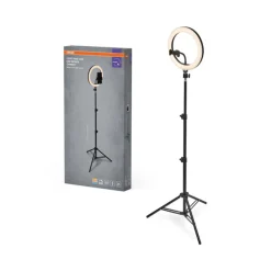 Ledvance - Dimmbare LED-Stehleuchte mit Gestell und Halterung für Vlogging LED/6W/USB 3000/4000/6500K