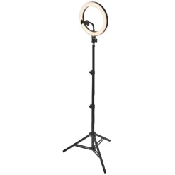 Ledvance - Dimmbare LED-Stehleuchte mit Gestell und Halterung für Vlogging LED/6W/USB 3000/4000/6500K