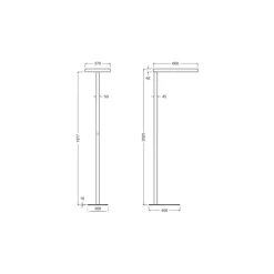 Ledvance Standleuchte Comfort Base Grau