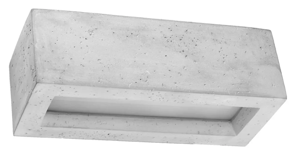 LED Wandleuchte Beton VEGA 30 - 1 x E27 Fassung - exkl. LED's