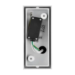 LED Wandleuchte rund Weiß - GU10 Fassung - IP44 - geeignet für 2 GU10 Spots