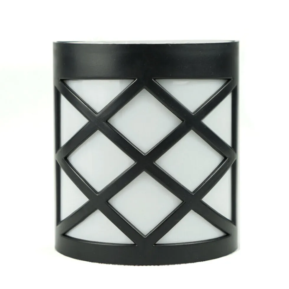LED Wandleuchte Solar schwarz - IP44 1,5Lm - 6000K Tageslichtweiß
