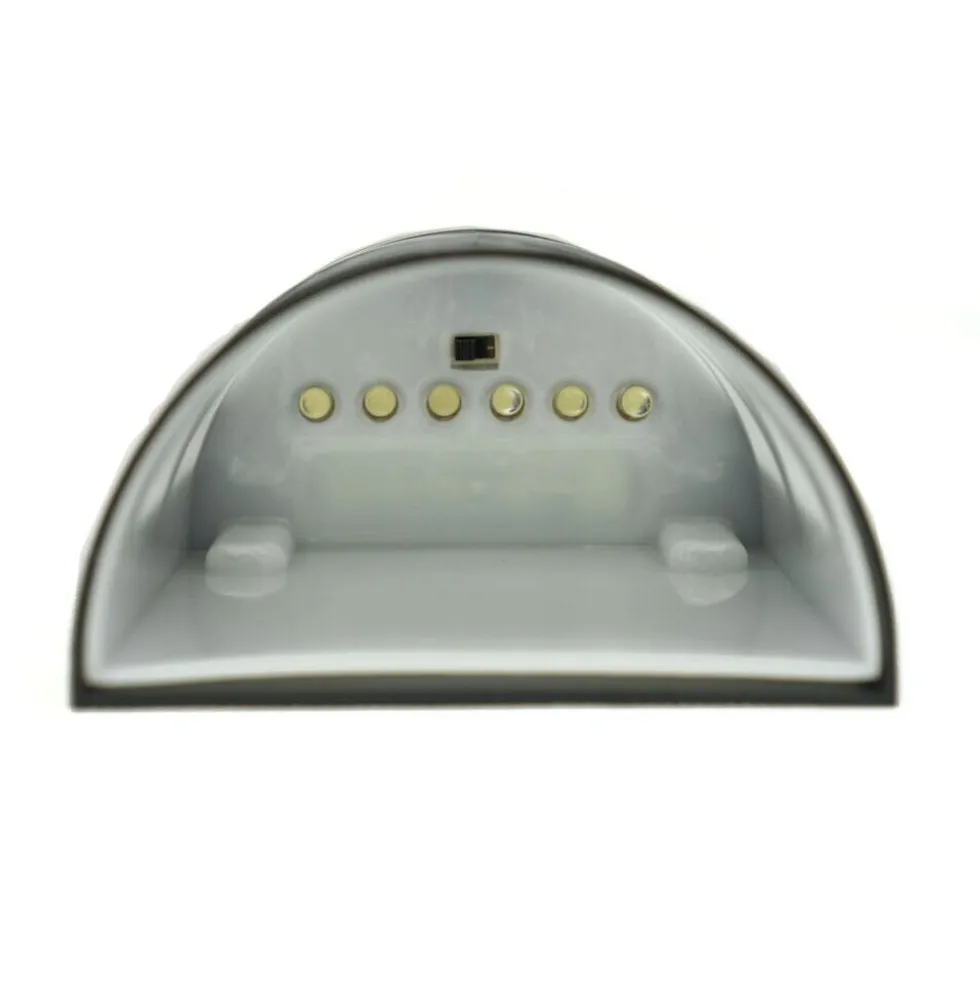 LED Wandleuchte Solar schwarz - IP44 1,5Lm - 6000K Tageslichtweiß