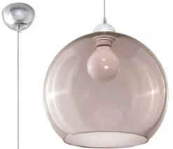 Pendelleuchte BALL Grafit - 1x E27 Fassung - max. 60W - exkl. LED's