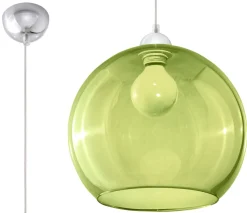 Pendelleuchte BALL Grün - 1x E27 Fassung - max. 60W - exkl. LED's
