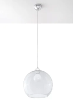 Pendelleuchte BALL Transparent - 1x E27 Fassung - max. 60W - exkl. LED's