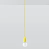 Pendelleuchte DIEGO 1 Gelb - 1x E27 Fassung - max. 60W - exkl. LED's