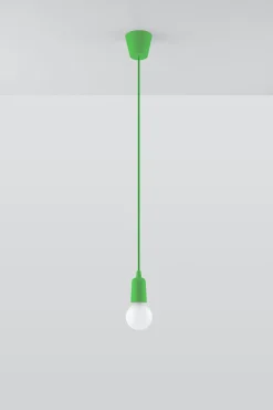 Pendelleuchte DIEGO 1 Grün - 1x E27 Fassung - max. 60W - exkl. LED's