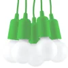 Pendelleuchte DIEGO 5 Grün - 5x E27 Fassung - max. 5x60W - exkl. LED's