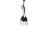 Pendelleuchte DIEGO 3 Schwarz - 3x E27 Fassung - max. 3x60W - exkl. LED's