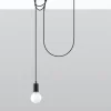 Pendelleuchte EDISON 1 Schwarz - 1x E27 Fassung - max. 60W - exkl. LED's