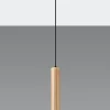 Pendelleuchte LINO Holz - 1x GU10 Fassung - max. 40W - exkl. LED's