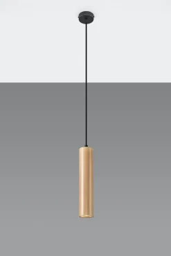 Pendelleuchte LINO Holz - 1x GU10 Fassung - max. 40W - exkl. LED's
