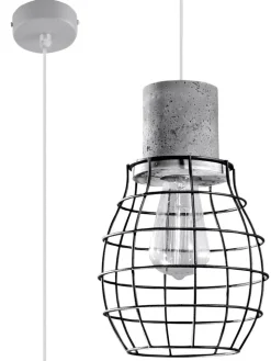 Pendelleuchte LUGO - 1x E27 Fassung - max. 60W - exkl. LED's