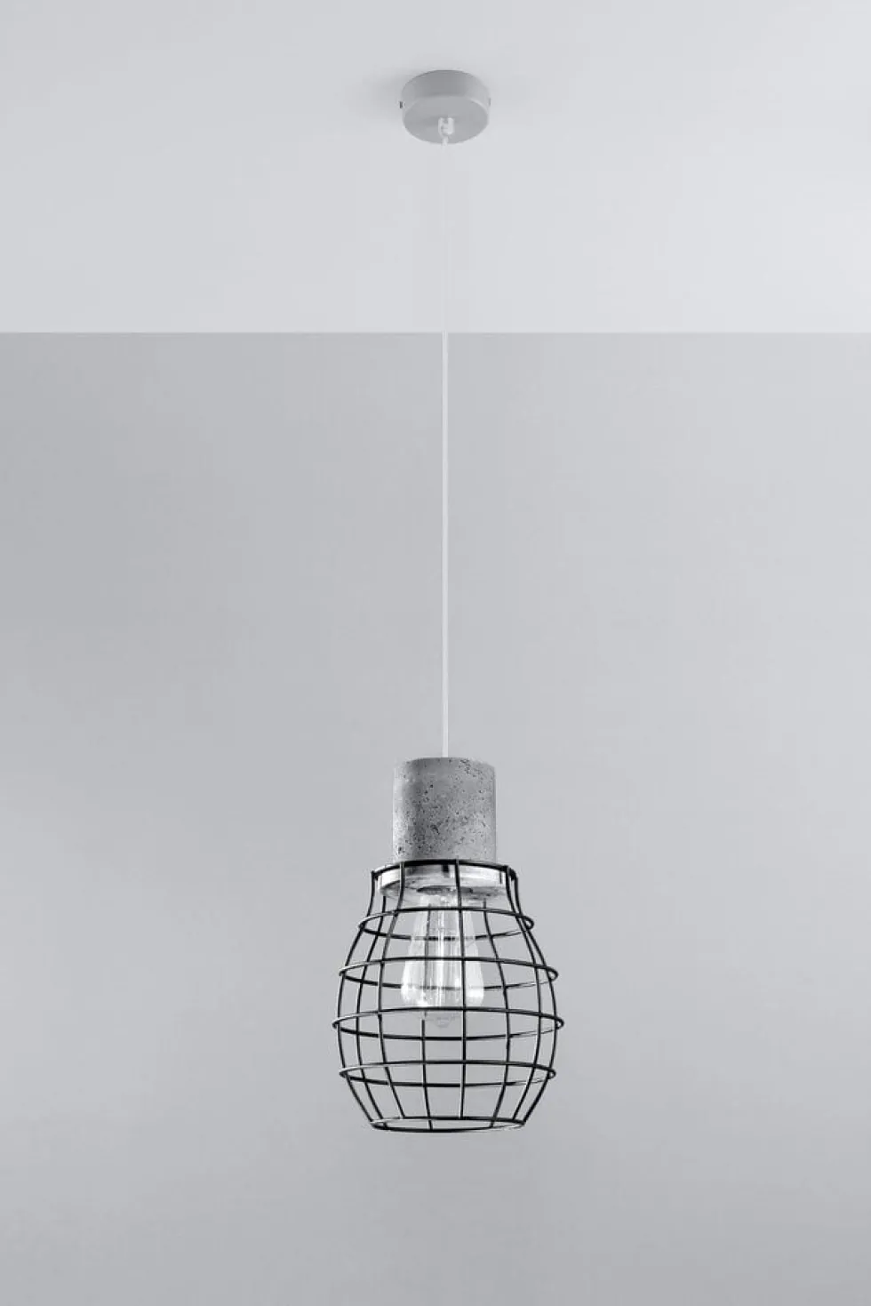 Pendelleuchte LUGO - 1x E27 Fassung - max. 60W - exkl. LED's
