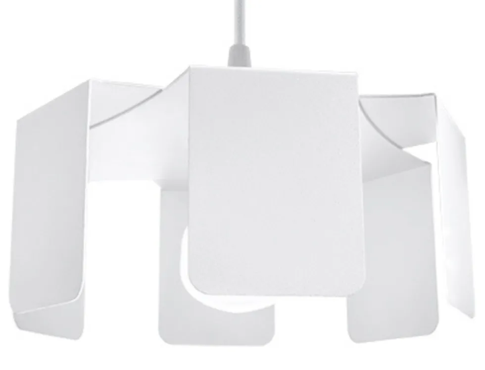 Pendelleuchte TULIP Weiß - 1x E27 Fassung - max. 60W - exkl. LED's