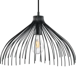 Pendelleuchte UMB Schwarz - 1x E27 Fassung - max. 60W - exkl. LED's