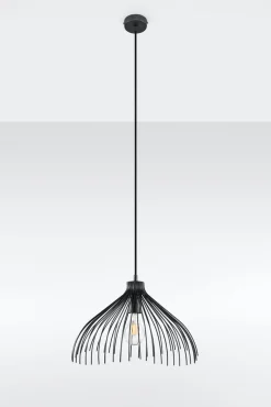 Pendelleuchte UMB Schwarz - 1x E27 Fassung - max. 60W - exkl. LED's