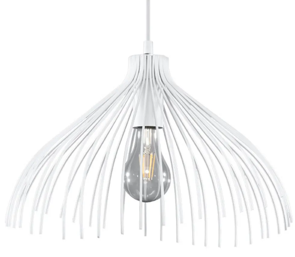 Pendelleuchte UMB Weiß - 1x E27 Fassung - max. 60W - exkl. LED's