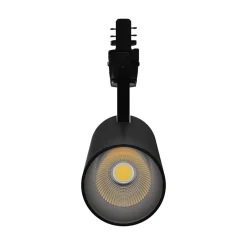 3-Phasen LED Strahler Andromeda – 25–27W Multi-Lumen-Schalter – 4000K Neutralweiß – Schwarz – 170×74 mm