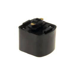 1-Phasen Schienenadapter - Schwarz - viereckig