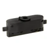 1-Phasen Schienenadapter - Schwarz