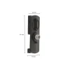 1-Phasen Schienenadapter - Slim fit - Schwarz