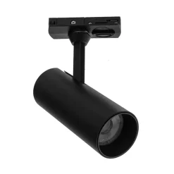 1-Phasen Schienenspot - ROSALIN - 2700K - 10W - Schwarz