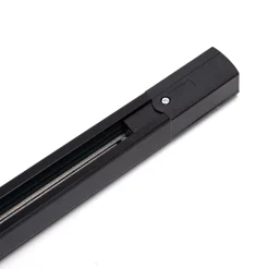 3-Phasen Stromschiene Schwarz | 1 Meter - Aufbau schiene – Universal für Schienenstrahler