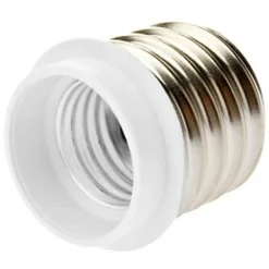Reduzierstück Adapter E40 auf E27 Weiß max. 60W