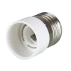 Reduzierstück Adapter E27 auf E14 Weiß max. 60W