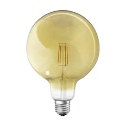 Smart+ Zigbee E27 Globe Classic Fadenlampe Gold 6W 680lm - 825 Extra Warmweiß | Dimmbar - Ersatz für 50W