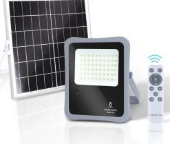 Solar Strahler 10XHS IP65 - 50W - 6500K - inkl. Fernbedienung
