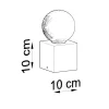 Tischleuchte ARIZ Beton - 1x E27 Fassung - max. 60W - exkl. LED's