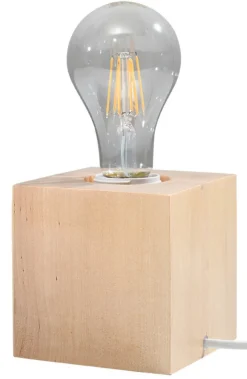Tischleuchte ARIZ Holz - 1x E27 Fassung - max. 60W - exkl. LED's