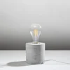 Tischleuchte SALGADO Beton - 1x E27 Fassung - max. 60W - exkl. LED's