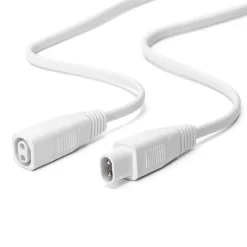 T5 LED Armatuur - Verlengsnoer 1 meter - Wit
