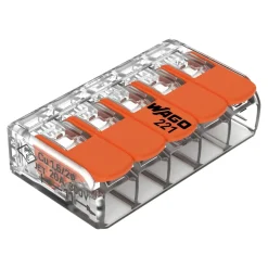 Verbindungsklemme 5-polig 0.14-4 mm² 221-415 - 25 Stück