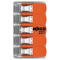 Verbindungsklemme 5-polig 0.14-4 mm² 221-415 - 25 Stück