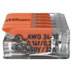 Verbindungsklemme 5-polig 0.14-4 mm² 221-415 - 25 Stück
