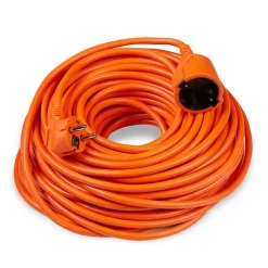 Verlängerungskabel 30 Meter - H05VV-F3G1,5 geerdet - orange