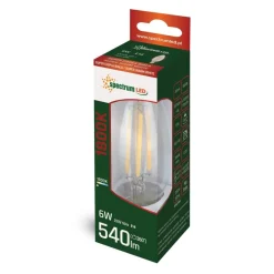 Vintage LED E14 6W 540lm - 818 Sehr warmweiß 1800lm | Ersetzt 50W