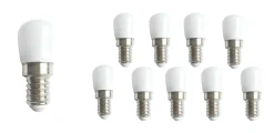 Vorteilspack 10 Stück- E14 LED Lampe - Type T26 - 2W entspricht 12W - Lichtfarbe optional