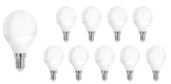 Vorteilspack 10 Stück - E14 LED Lampen - 8W entspricht 60W - 6000K Tageslichtweiß