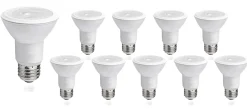 Vorteilspack 10 Stück - E27 LED Lampen - Typ PAR30 - 12W entspricht 90W - 3000K Warmweiß
