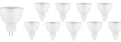 Vorteilspack 10 Stück - GU4 LED Spots - 3W entspricht 25W - Lichtfarbe optional