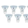 Vorteilspack 10 Stück - GU10 LED Spots - 1W entspricht 10W - Lichtfarbe optional